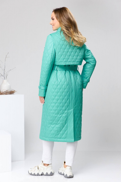 Плащ Romanovich Style 9-2209 бирюза - фото 14