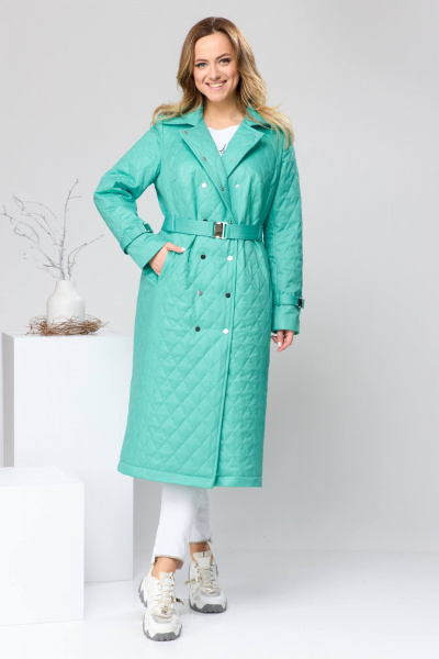 Плащ Romanovich Style 9-2209 бирюза - фото 1