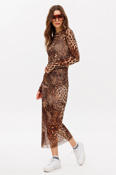 Платье Butеr 2776 леопард - фото 4