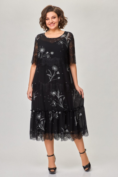 Платье Svetlana-Style 1505 черный - фото 1