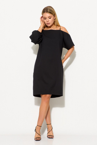 Платье Talia fashion 394-1 черный - фото 8