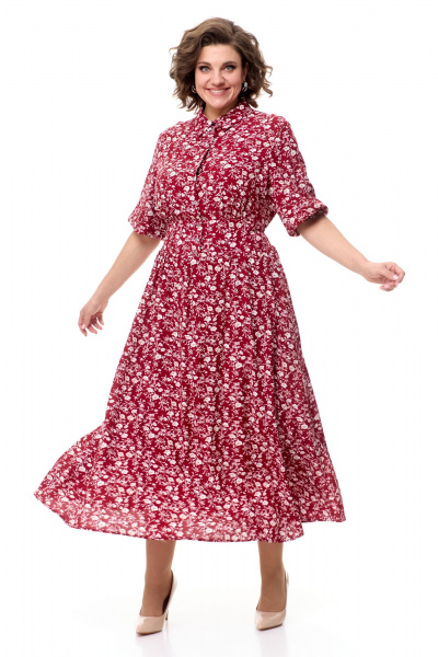 Платье Abbi 1013 красный_жасмин - фото 15