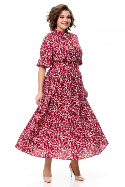 Платье Abbi 1013 красный_жасмин - фото 1