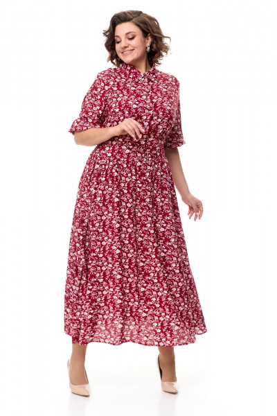 Платье Abbi 1013 красный_жасмин - фото 12