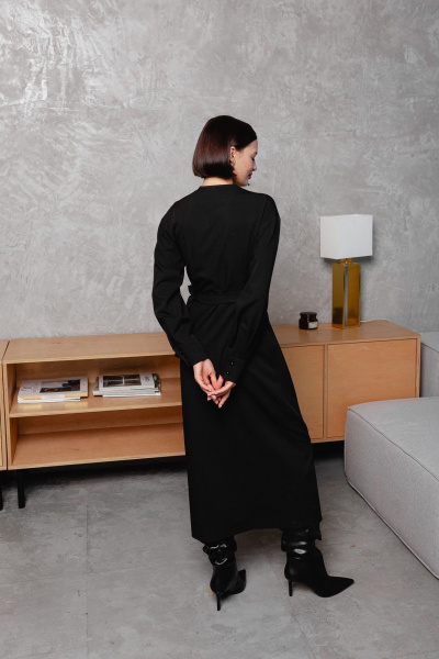 Платье Krasa М380-24 черный - фото 8