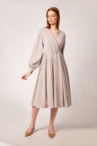 Платье Rivoli 7150.1 пудрово-серый - фото 1