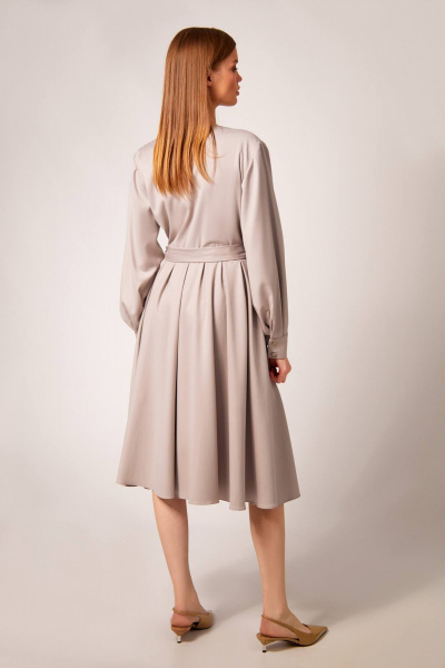 Платье Rivoli 7150.1 пудрово-серый - фото 2
