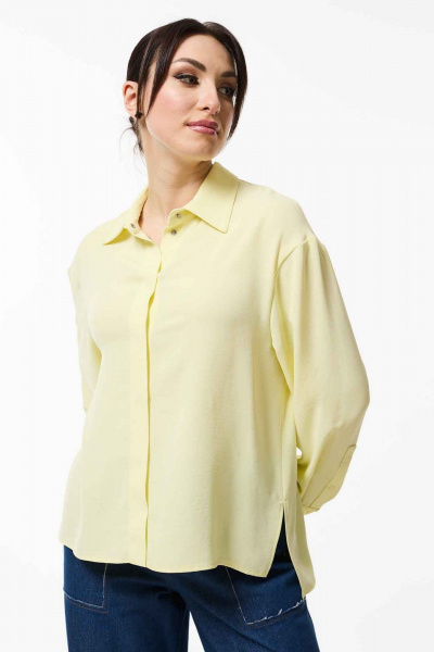 Блуза Mislana 1014 желтый - фото 1