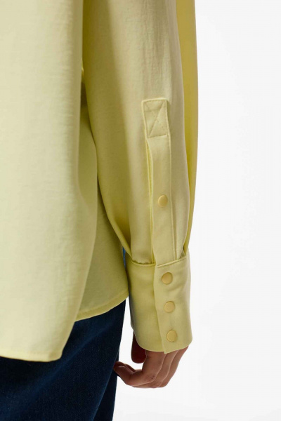 Блуза Mislana 1014 желтый - фото 5