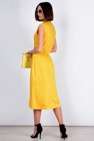 Платье Patriciа C15320 желтый - фото 3