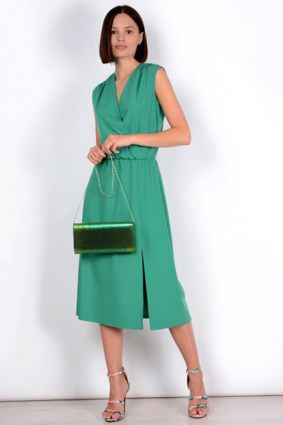 Платье Patriciа C15320 ярко-зеленый - фото 3