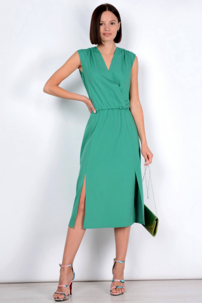 Платье Patriciа C15320 ярко-зеленый - фото 1