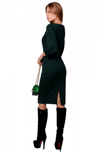 Платье Patriciа NY2201 темно-зеленый - фото 2