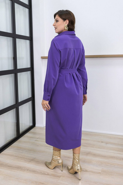 Платье Daloria 2037 фиолетовый - фото 2