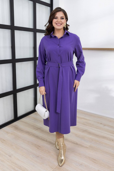 Платье Daloria 2037 фиолетовый - фото 1
