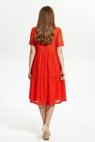 Платье Магия моды 1757 красный - фото 2