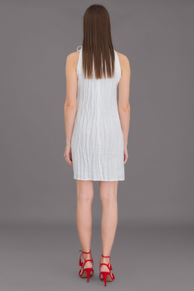 Платье Ружана 252-4 белый - фото 3