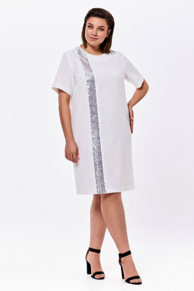 Платье KaVaRi 1064.1 белый - фото 5