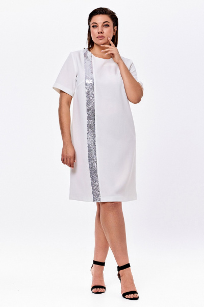 Платье KaVaRi 1064.1 белый - фото 4