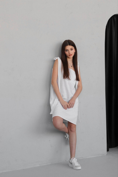 Платье SK Brand SK7133 белый - фото 3