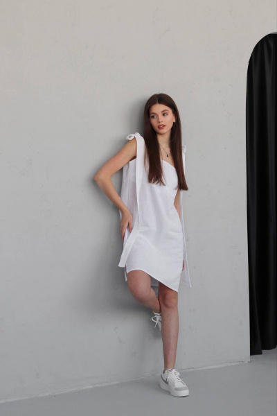 Платье SK Brand SK7133 белый - фото 1