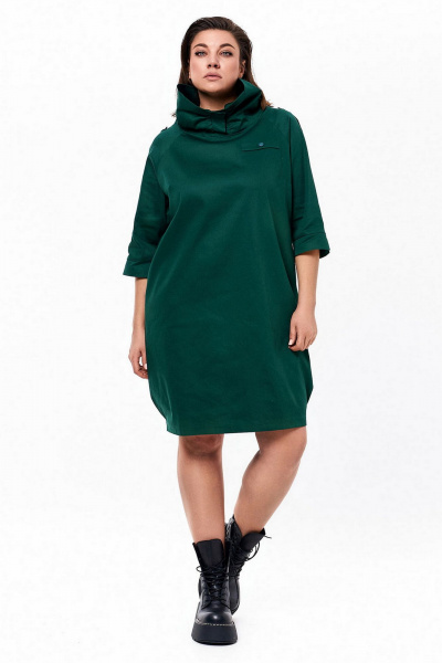 Платье KaVaRi 1004.3 зеленый - фото 3