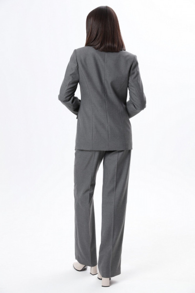 Блуза, брюки, жакет LM К6667-33 серый - фото 10