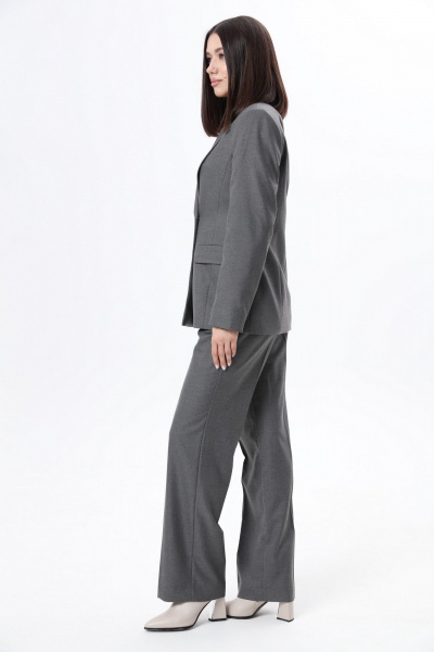 Блуза, брюки, жакет LM К6667-33 серый - фото 9