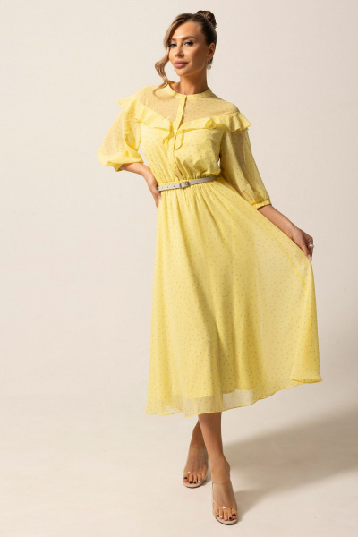 Платье Golden Valley 4974 желтый - фото 1