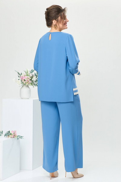Блуза, брюки Romanovich Style 2-2573 голубой - фото 9