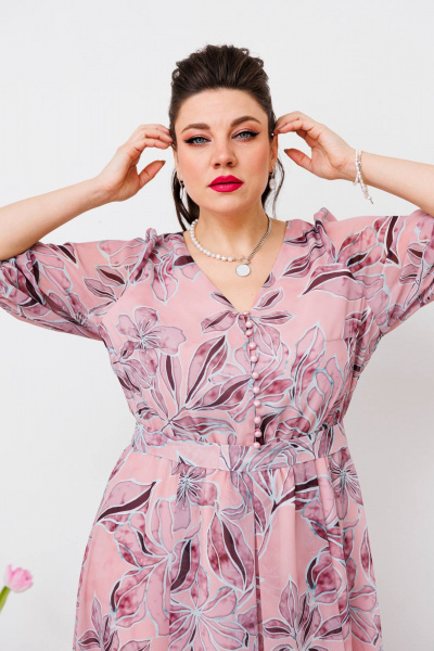 Платье Romanovich Style 1-2635 розовый - фото 6