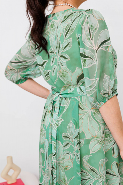 Платье Romanovich Style 1-2635 зеленый - фото 10
