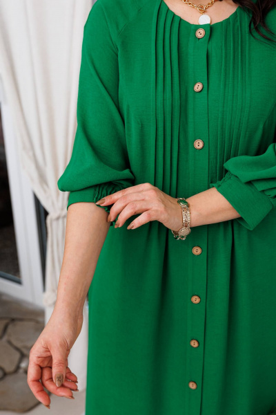 Платье Romanovich Style 1-2650 зеленый - фото 10