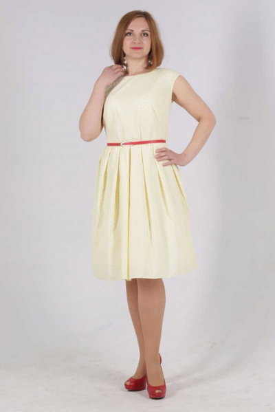 Платье Vita Comfort 17с2-375-1-3-10-151 желтый - фото 1