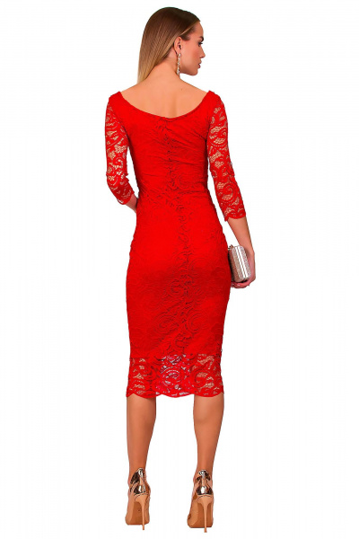 Платье F de F 2114 красный - фото 2