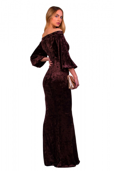 Платье F de F 2530 темно-коричневый - фото 2