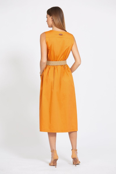 Платье EOLA 1861 оранжевый - фото 7