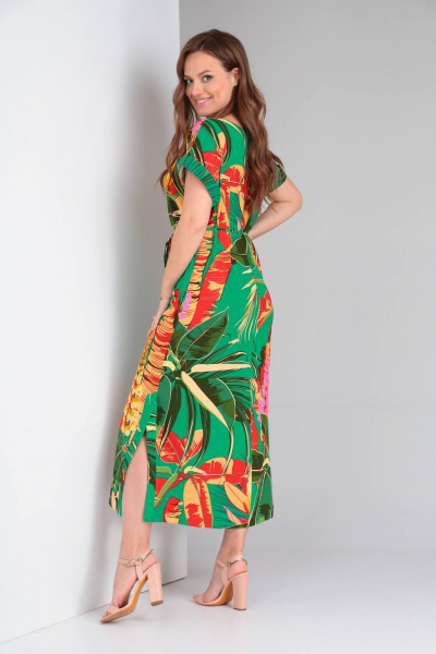Платье TVIN 7733 зеленый_банан - фото 5