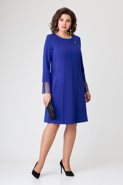 Платье Galean Style 671.1 синий - фото 1