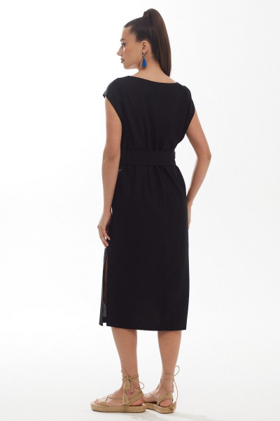 Платье Galean Style 802.1 черный - фото 6