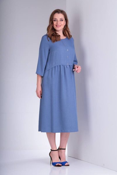 Платье TVIN 5288 голубой - фото 1