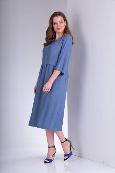 Платье TVIN 5288 голубой - фото 2
