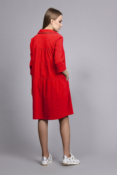 Платье Fantazia Mod 3172 красный - фото 2