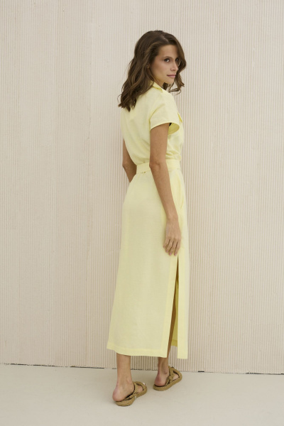 Платье DAVA 158 желтый - фото 2