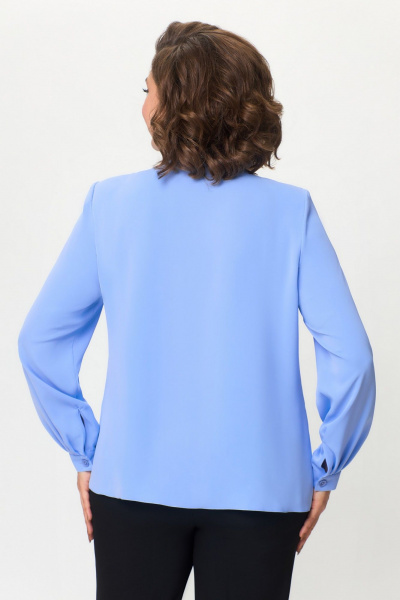 Блуза DaLi 5530.1 голубая - фото 2