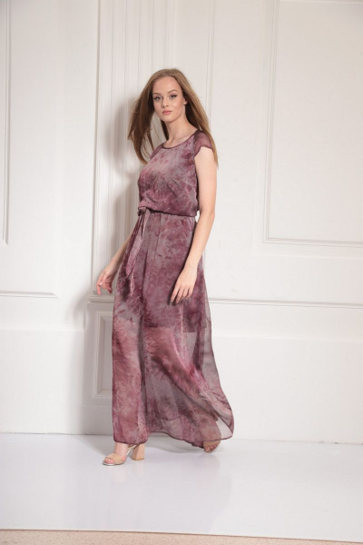 Платье AMORI 9481 розовый - фото 2