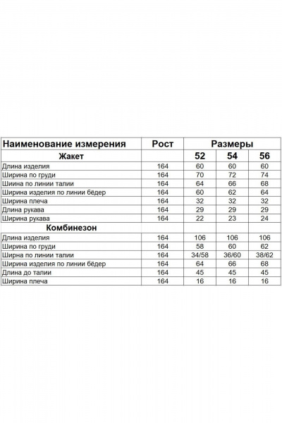 Жакет, комбинезон Диомант 1961 черный+серый - фото 6