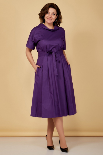 Платье Медея и К 2145 фиолет - фото 3