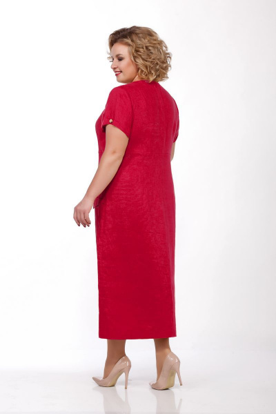 Платье GALEREJA 617 красный - фото 2