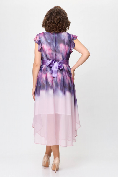 Платье Solomeya Lux 958 лиловый - фото 5